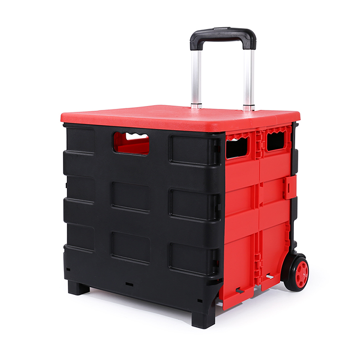 Tragbarer OEM-Einkaufswagen aus Kunststoff