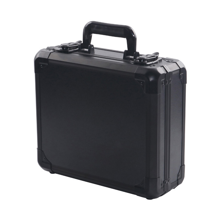 Aluminium Hard Case Passwörter ToolBox Schwarz Silber Aktentasche