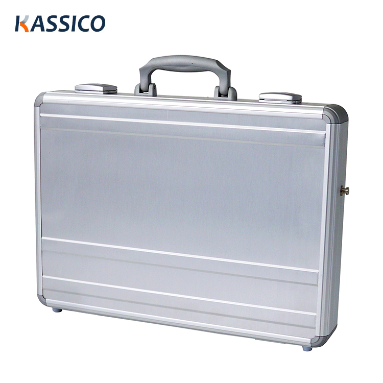 Tragbare Notebook-/Laptop-Tragetasche aus Aluminium
