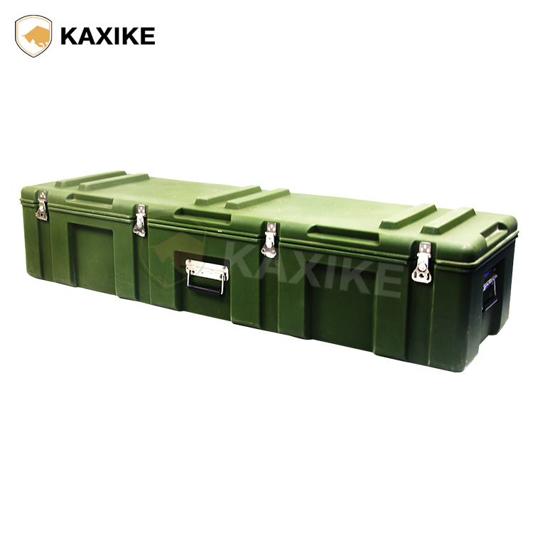 Langer rotationsgeformter Waffenkoffer