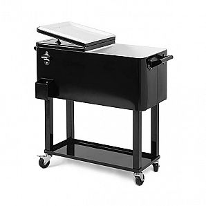 60QT/80QT Kühlwagen aus Metall für den Außenbereich