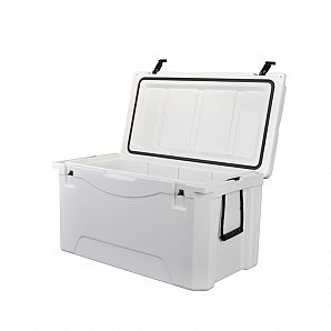Tragbare große 110-Liter-Kühlbox für Eispicknick und Bier, isolierte Kühlbox