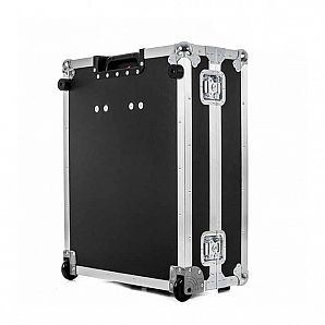 Maßgefertigter Aluminium-Flightcase mit Rädern
