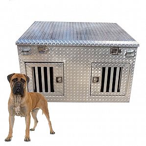 UTE/UTV Top Storage Jagd Aluminium Hundebox