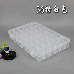 Transparente Schmuckaufbewahrungsbox aus Kunststoff
