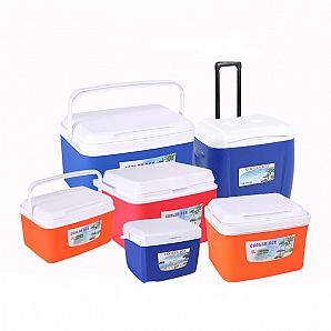 13L/26L/38L/55L/80L Kunststoff-Kühlbox für Outdoor-Camping
