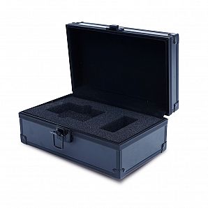 Kleiner Aluminiumkoffer mit Schaumstoff, Sicherheits-Hartschalenkoffer für Werkzeuge