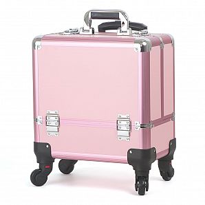 Aluminium Reise Kosmetik Zug Make-up Zugstange Fall