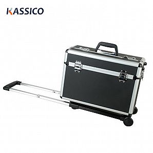 Kundenspezifischer Trolleykoffer aus Aluminium