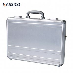 Tragbare Notebook-/Laptop-Tragetasche aus Aluminium