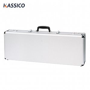 Lange Gewehrkoffer aus Aluminium