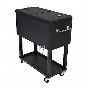 Getränke Wein Outdoor Handwagen Fass Kühlbox Tisch