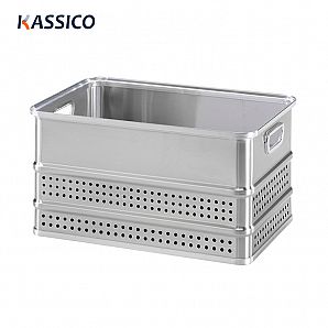 Aluminium-Aufbewahrungskorb, Aluminiumbehälter für Lebensmittel, Meeresfrüchte und Medikamente