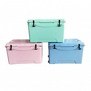 72L Bier-Eis-Kühlbox, rotationsgeformte Outdoor-Kühlbox für die Jagd