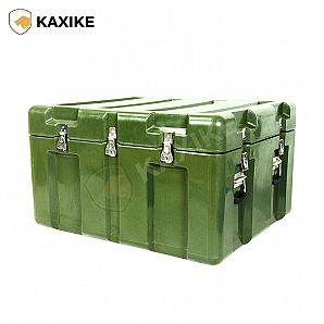 Militärische Aufbewahrungsbox aus Hartplastik im Rotationsformverfahren