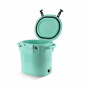 25 Quart runde rotationsgeformte Kühlbox für Camping-Picknick