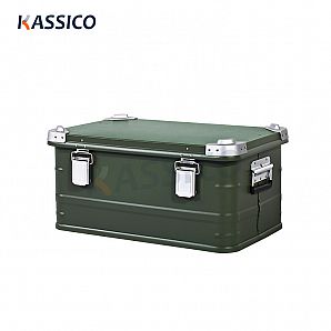 Aufbewahrungs- und Transportkoffer aus Aluminium für die Militärarmee